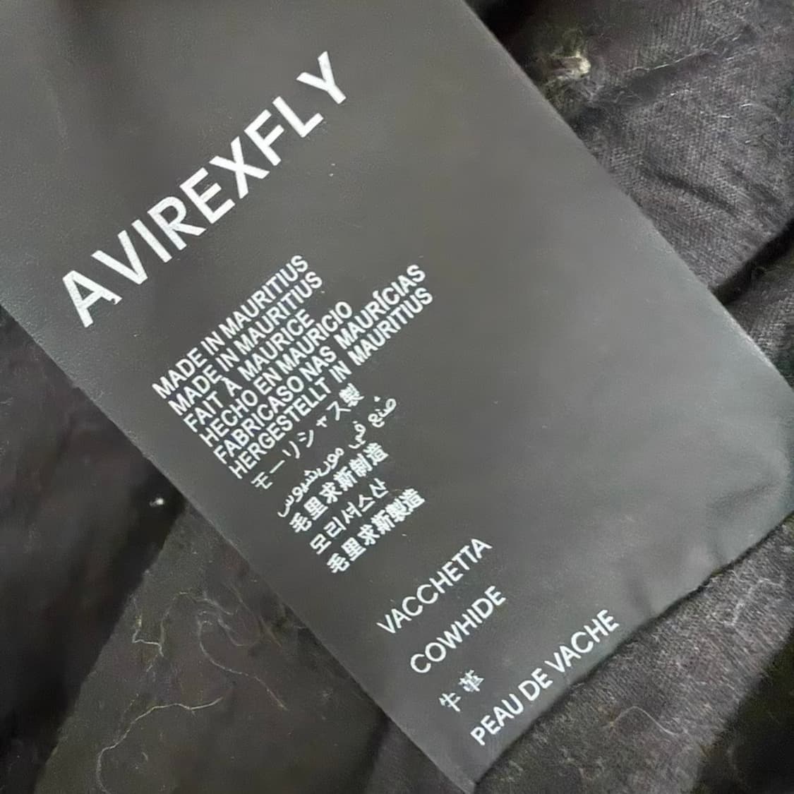 [AVIREXFLY] 아메리칸 레트로 카우하이드 칼라 레더 자켓 상품이미지5