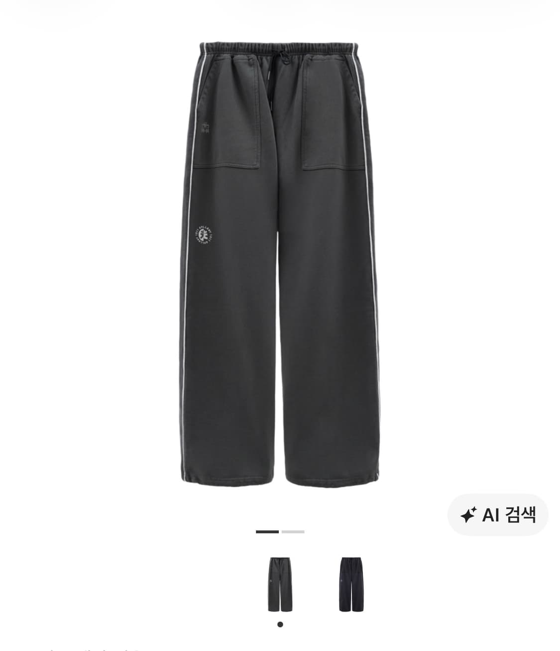 2) 폴리테루 퍼티그 스웨트팬츠 카키그린 상품이미지1