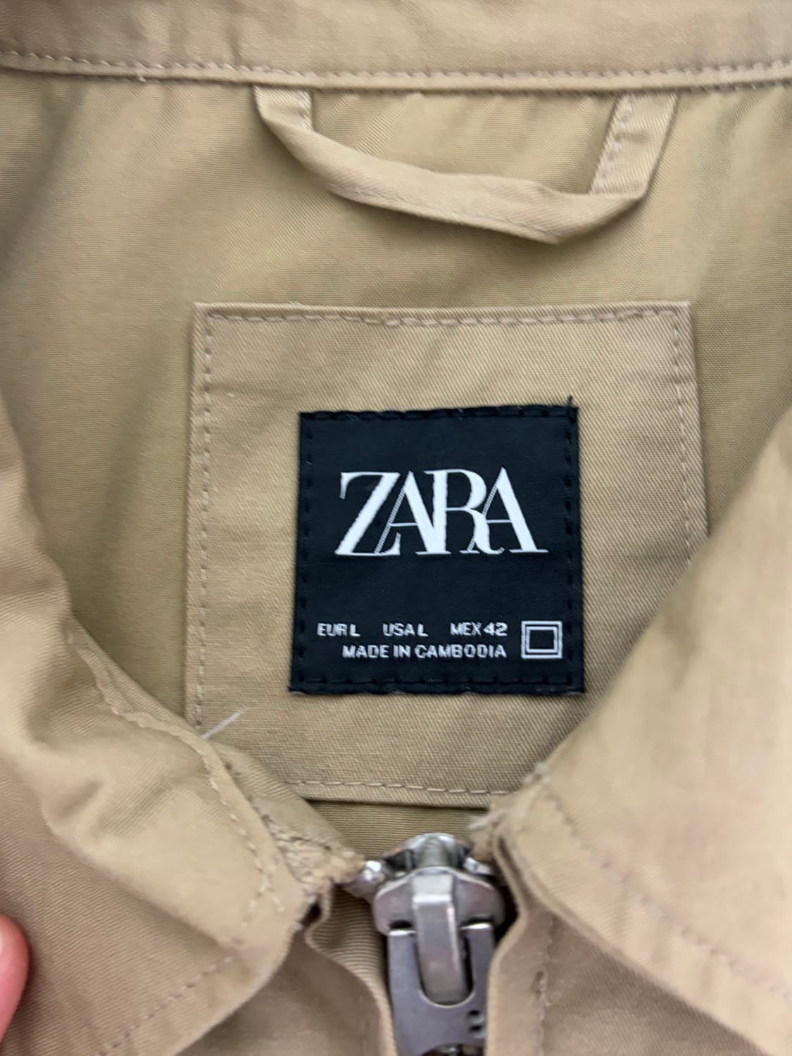 자라 체인스티치 자수 자켓 상품이미지5