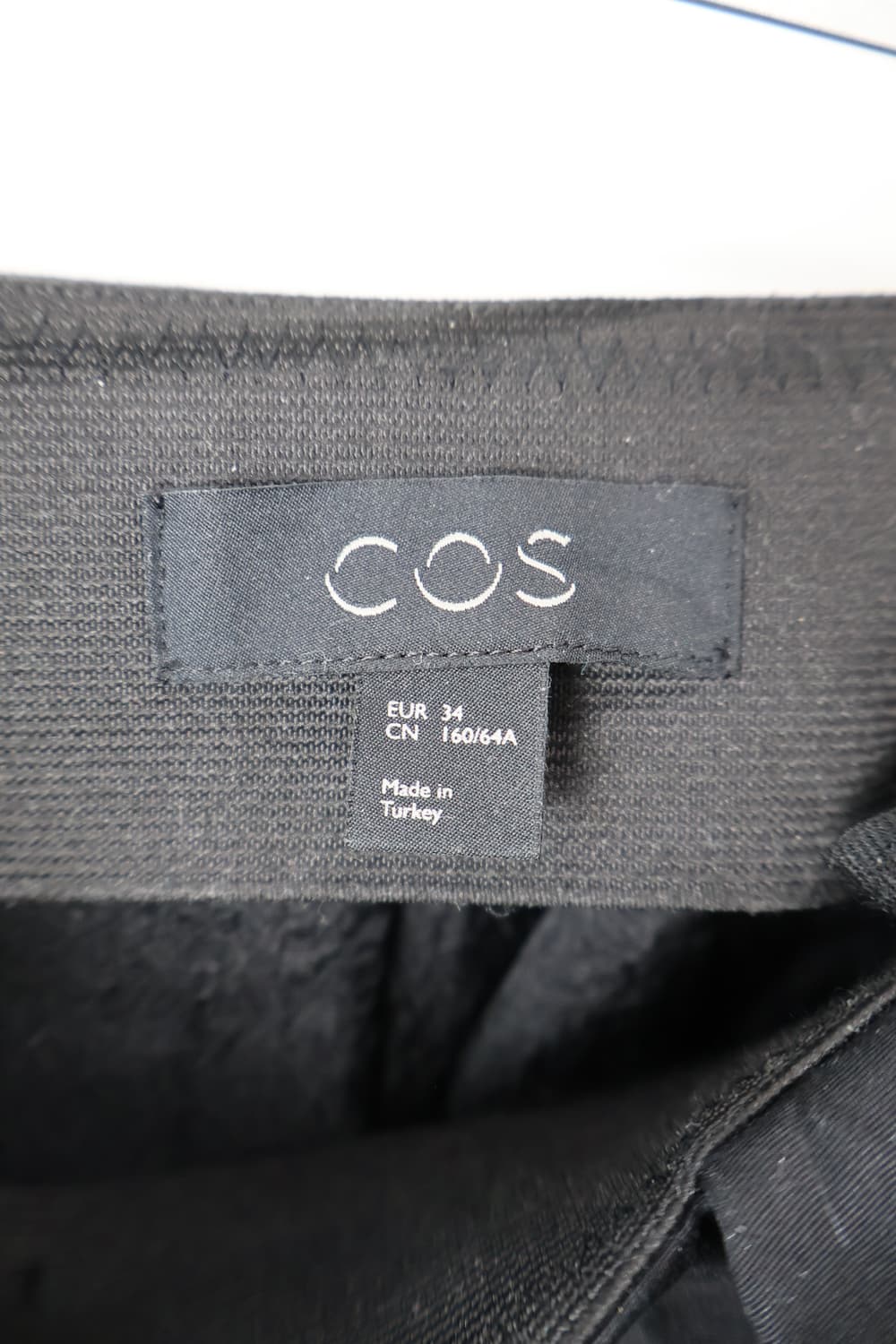 'COS' Black Elastic Waist A-Line Skirt 상품이미지6