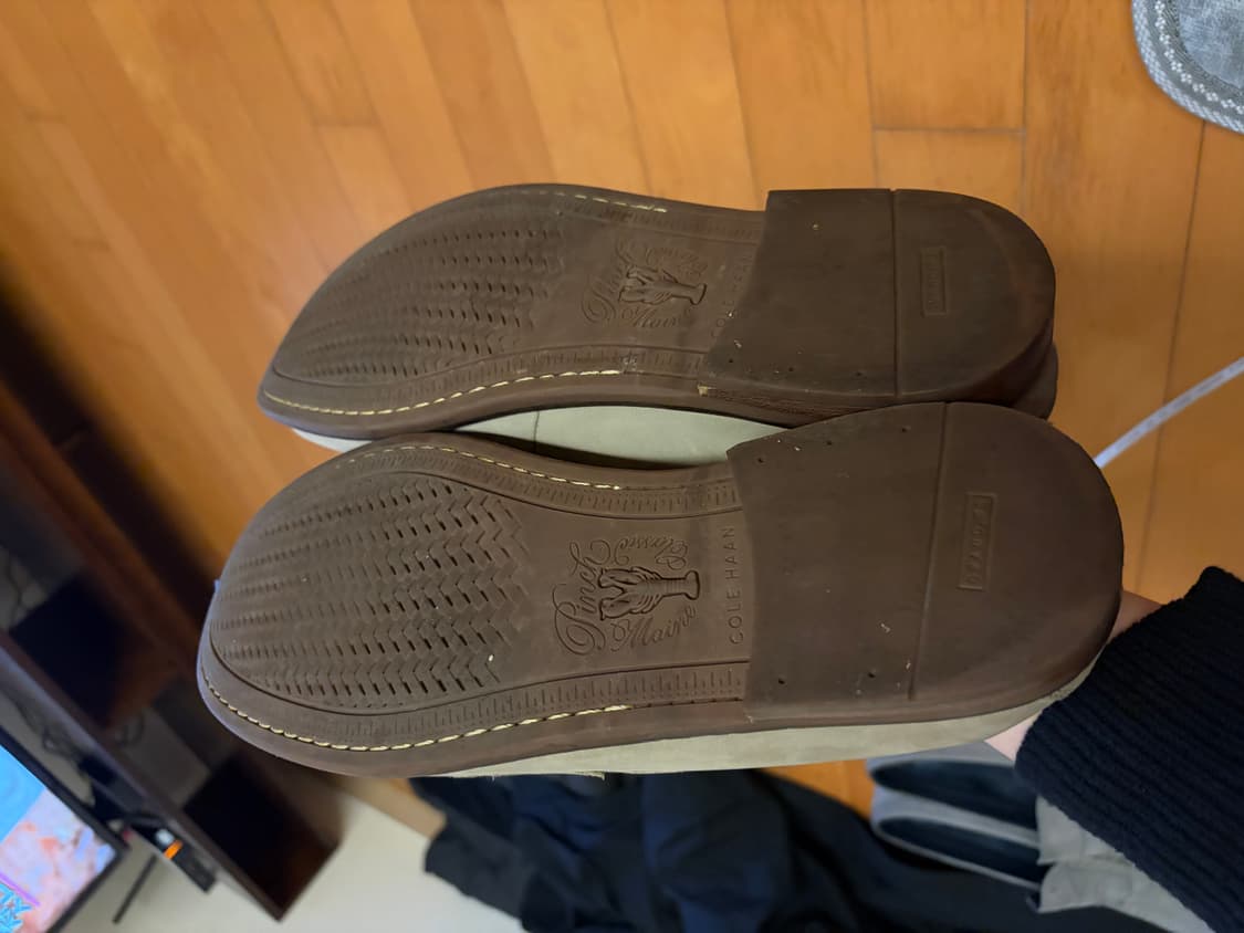 콜한 스웨이드 로퍼 베이지 280 상품이미지4