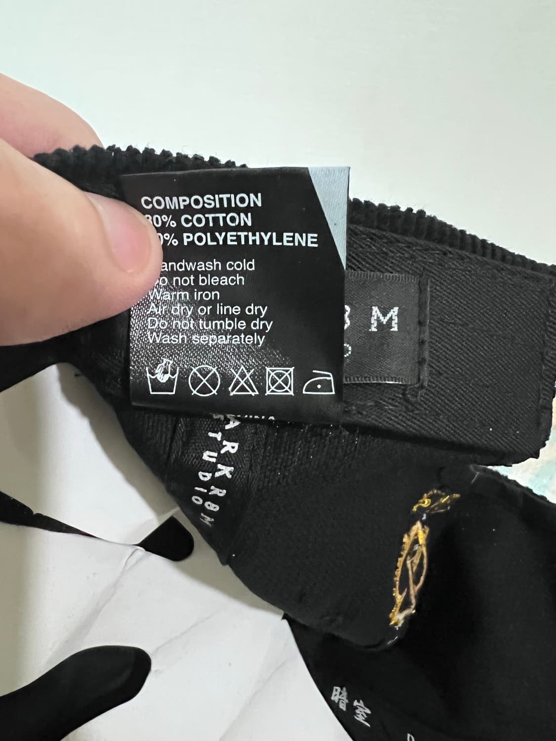 다크룸 시바스리갈 콜라보 코듀로이 볼캡 사이먼디 쌈디 상품이미지5