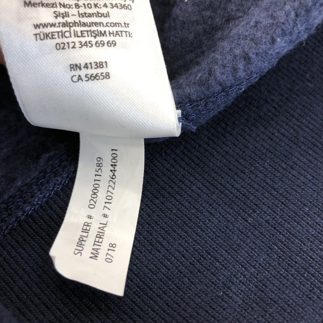 폴로 랄프로렌 스펠아웃 후드 XL 상품이미지7