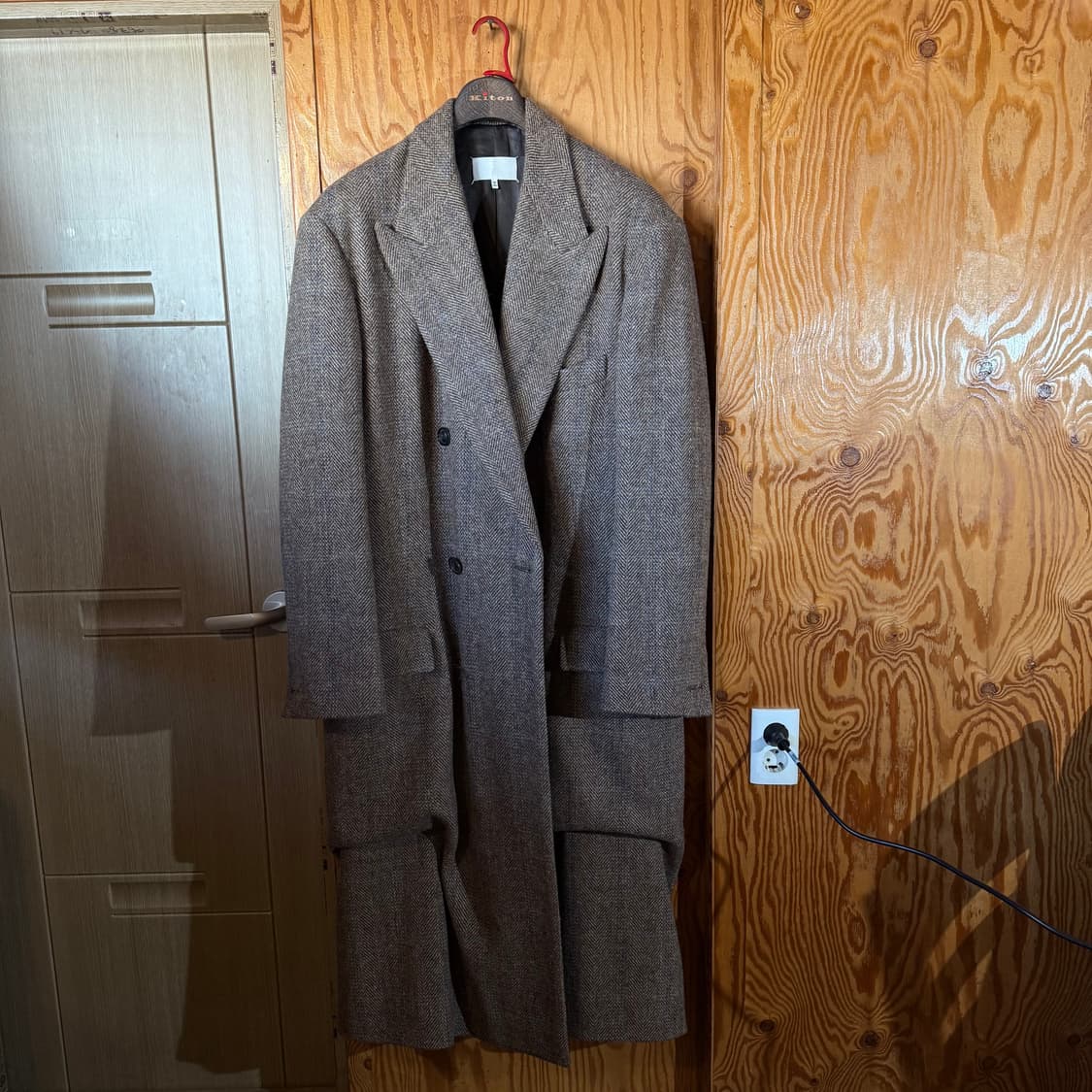 메종 마르지엘라 2025 F/w 더블 브레스티드 울 코트  상품이미지4