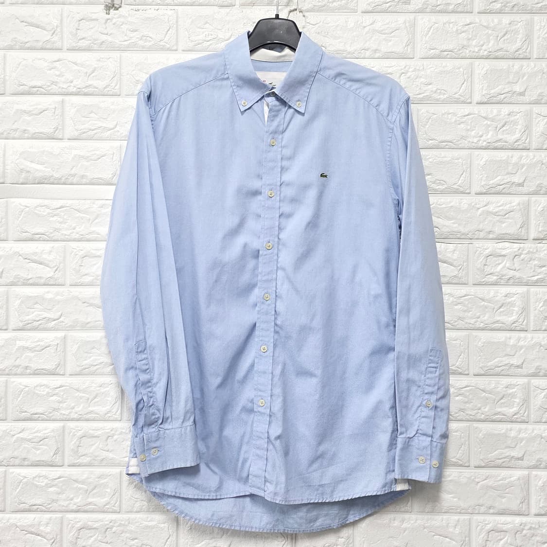 택포_ 라코스테 남성 남방 셔츠 하늘색 L 상품이미지1
