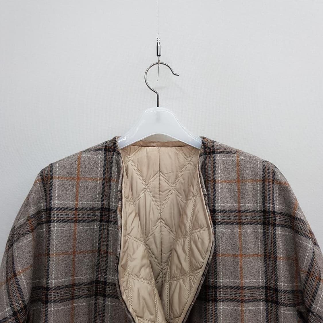 한섬 시스템 리버시블 패딩코트 82-94-160사이즈 상품이미지4