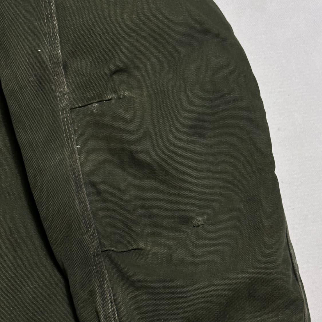 칼하트 빈티지 카키 워크 자켓 상품이미지6