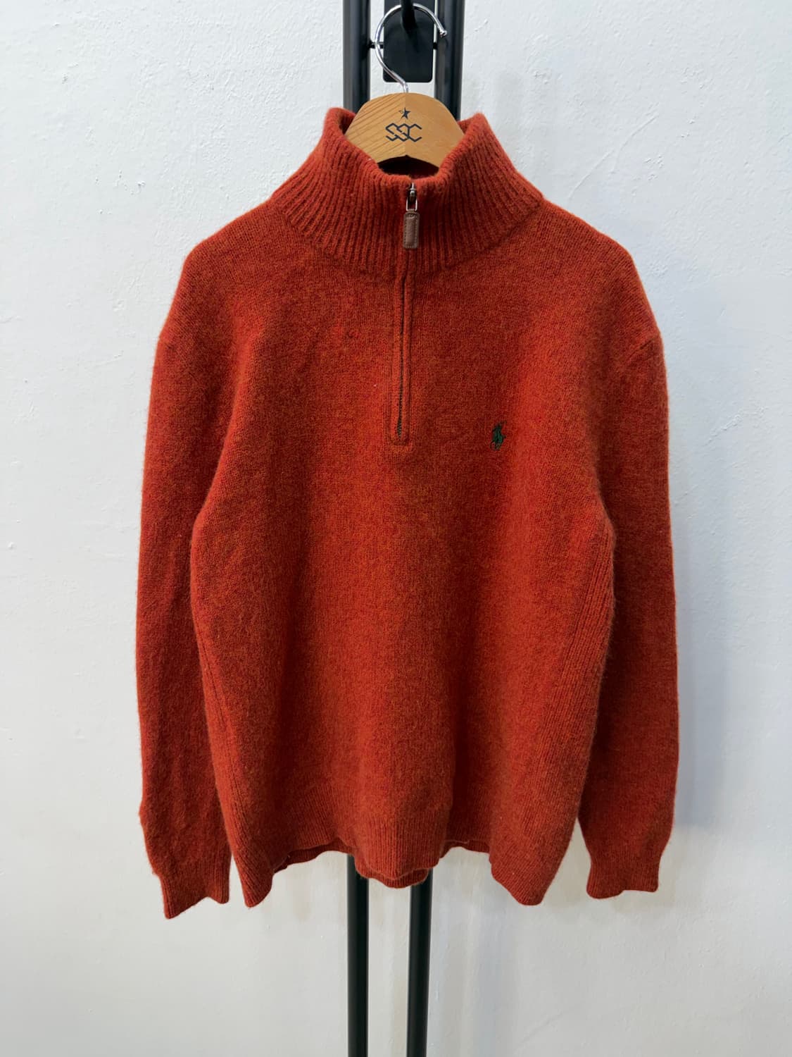 정품) 폴로랄프로렌 여성 하프집업 니트 XL 상품이미지1
