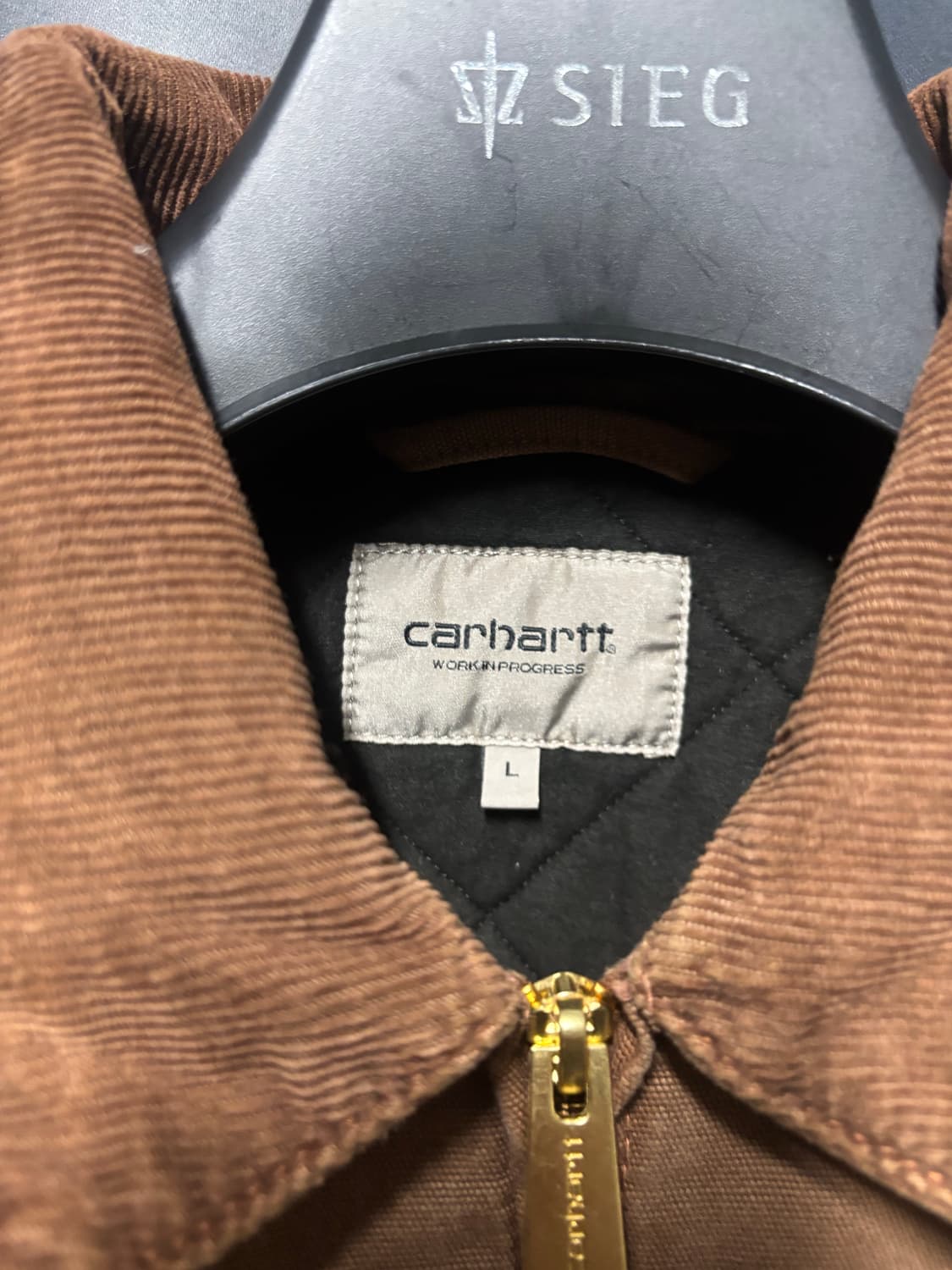 [급처] [L] 칼하트 wip 스탠톤 자켓 브라운색상 상품이미지2