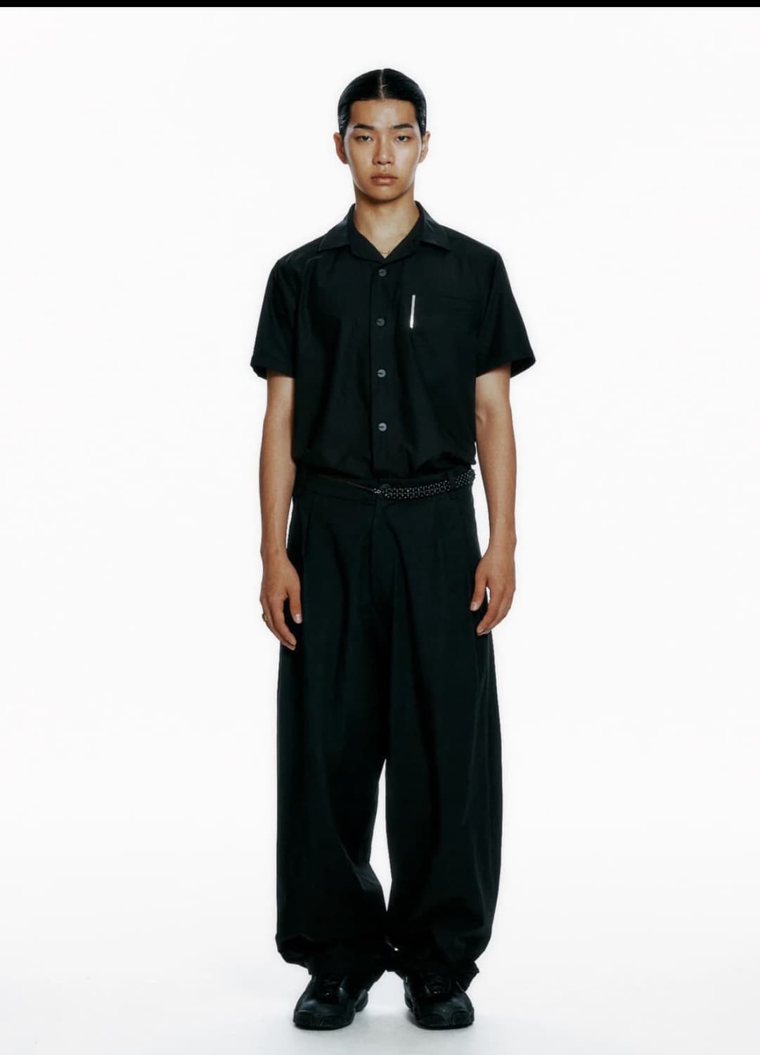 혜인서 벨트 와이드 팬츠 상품이미지2