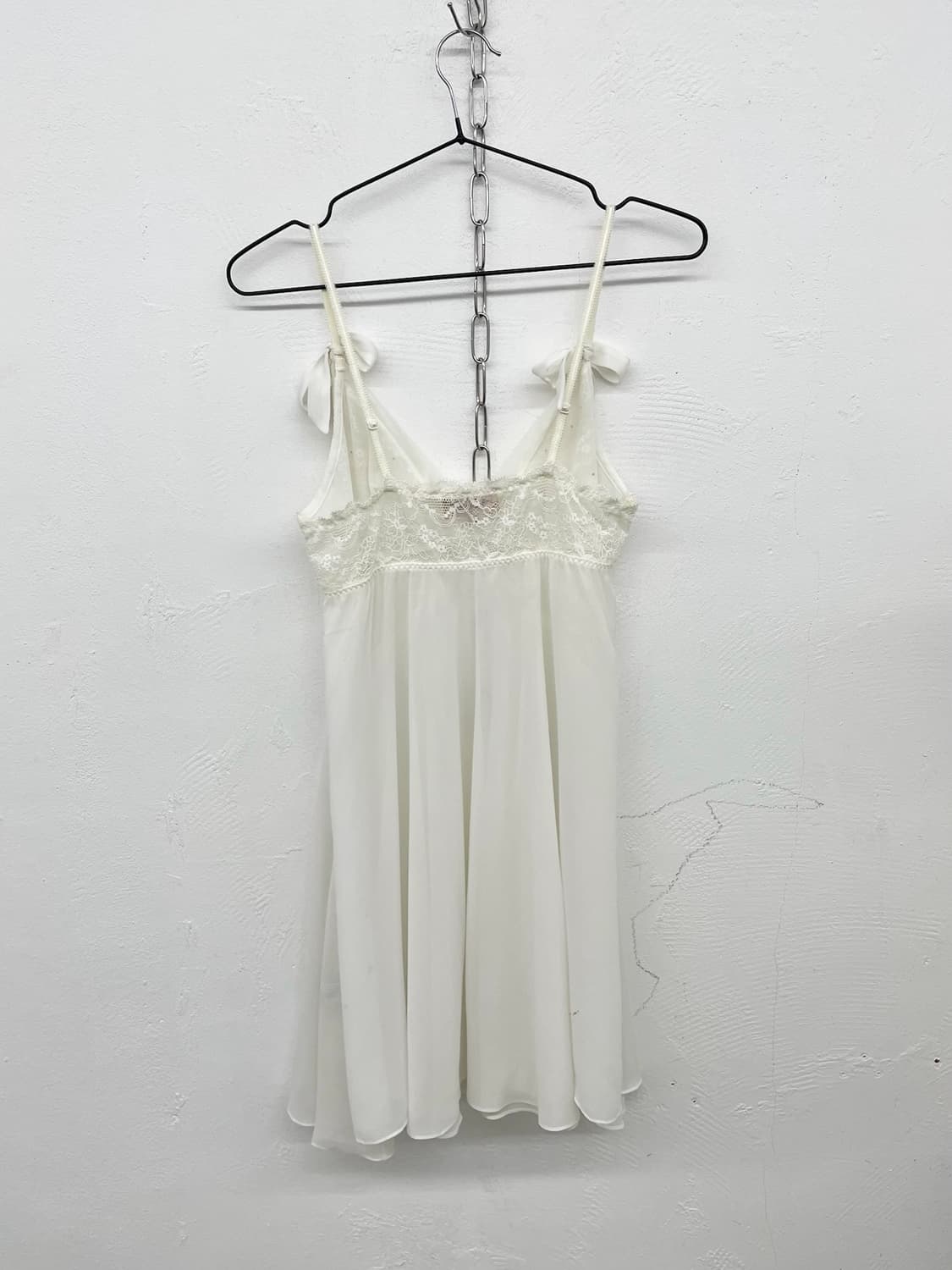 에블린 화이트페어리 리본 슬립 상품이미지6