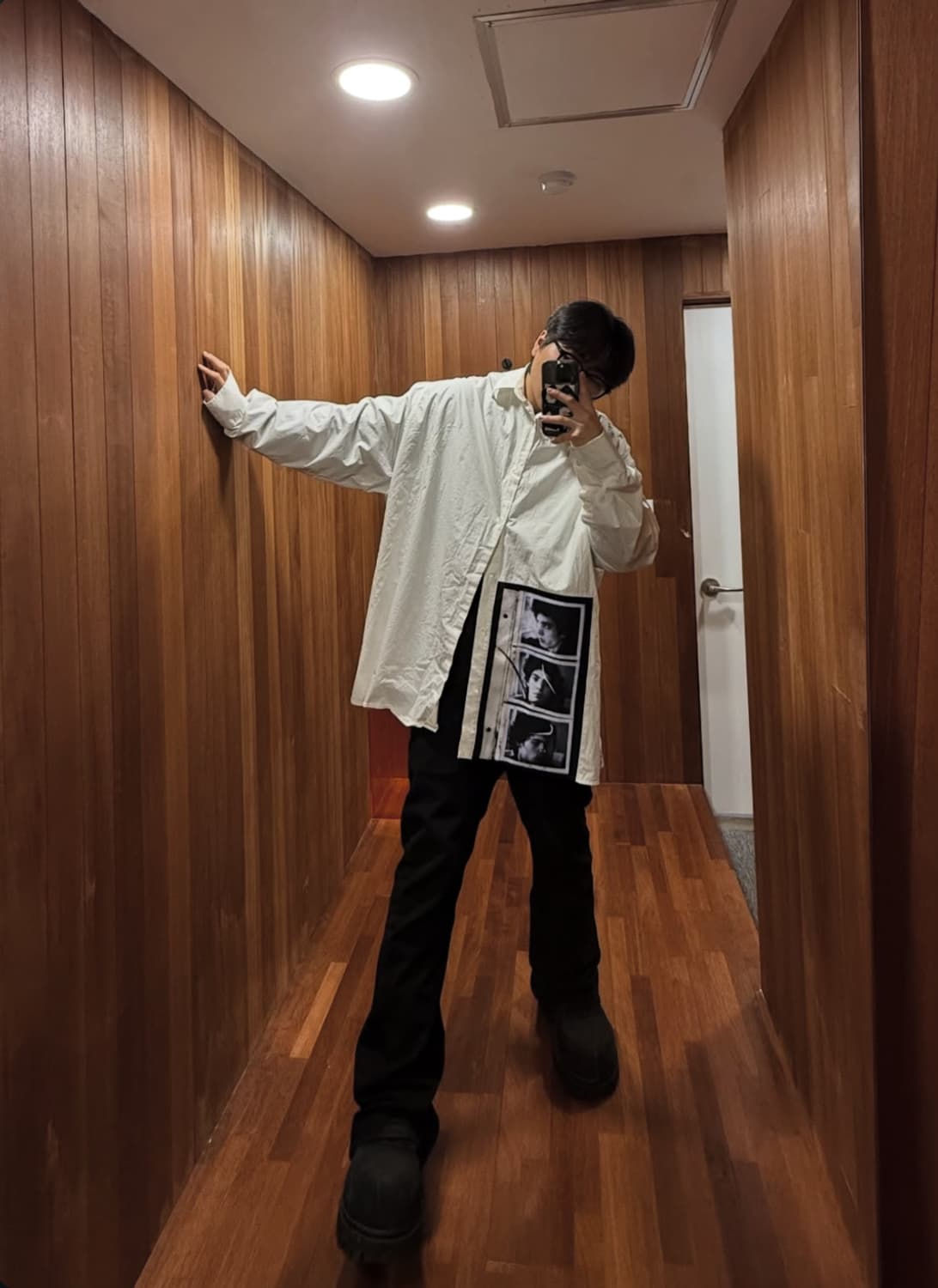 17SS 라프시몬스 메이플소프 셔츠 상품이미지8