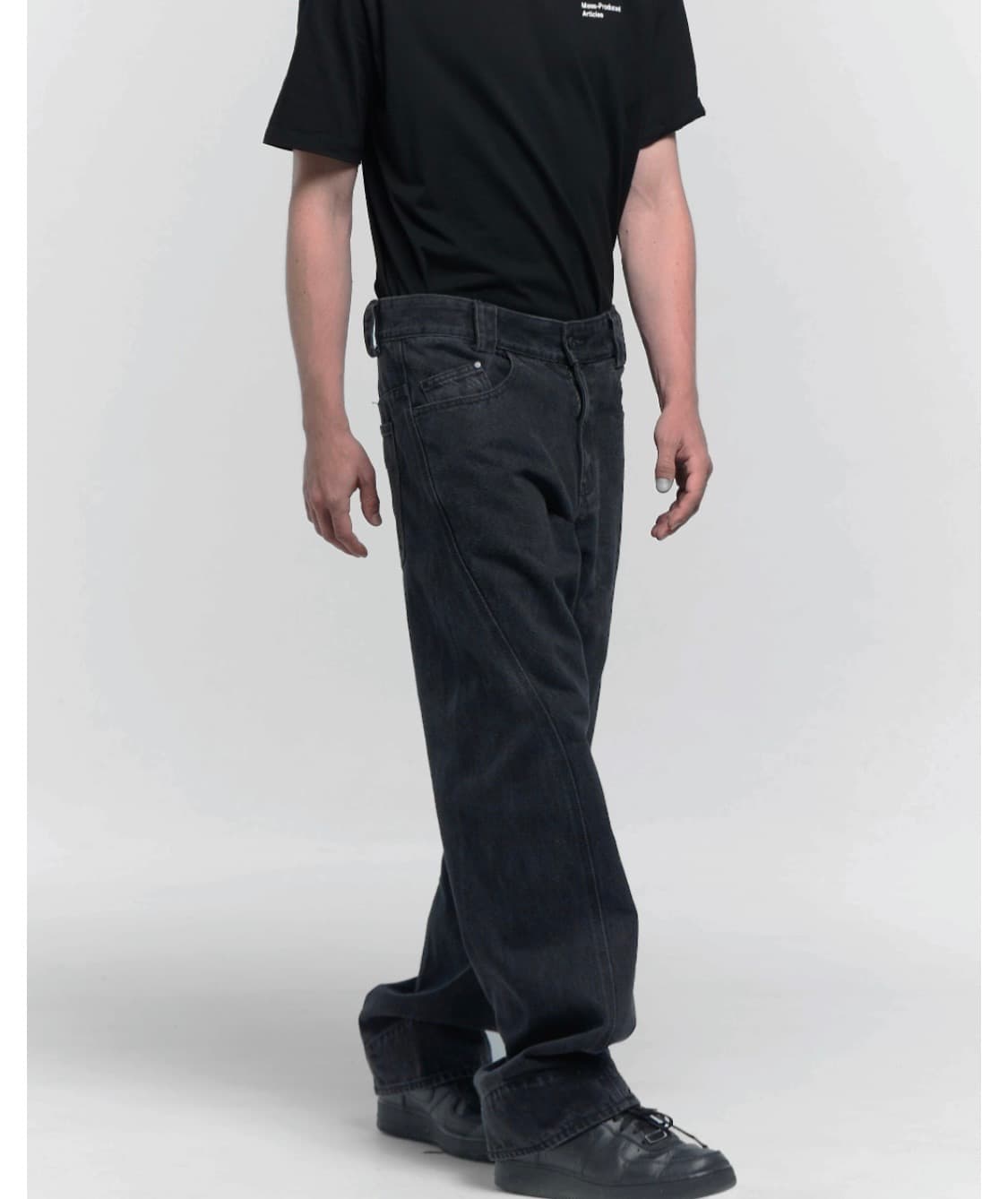 MPa DRIFT DENIM PANTS (BLACK) L 상품이미지1