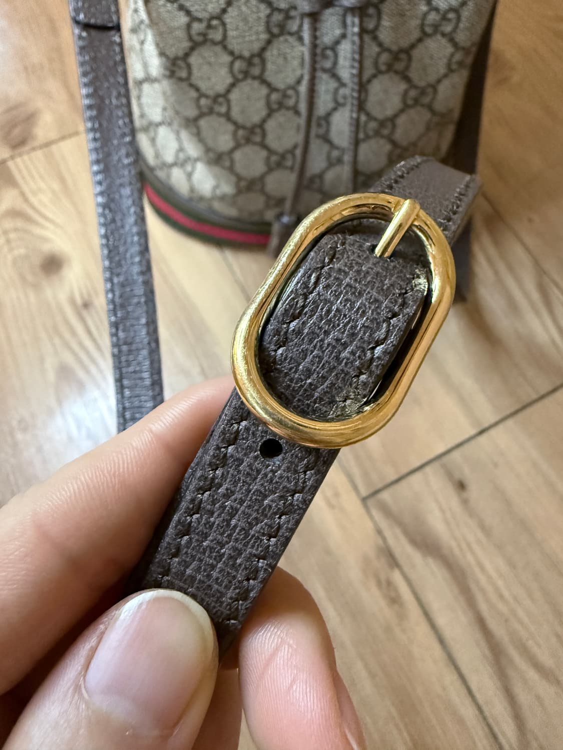 구찌 오피디아 GG 버킷백 스몰 상품이미지5