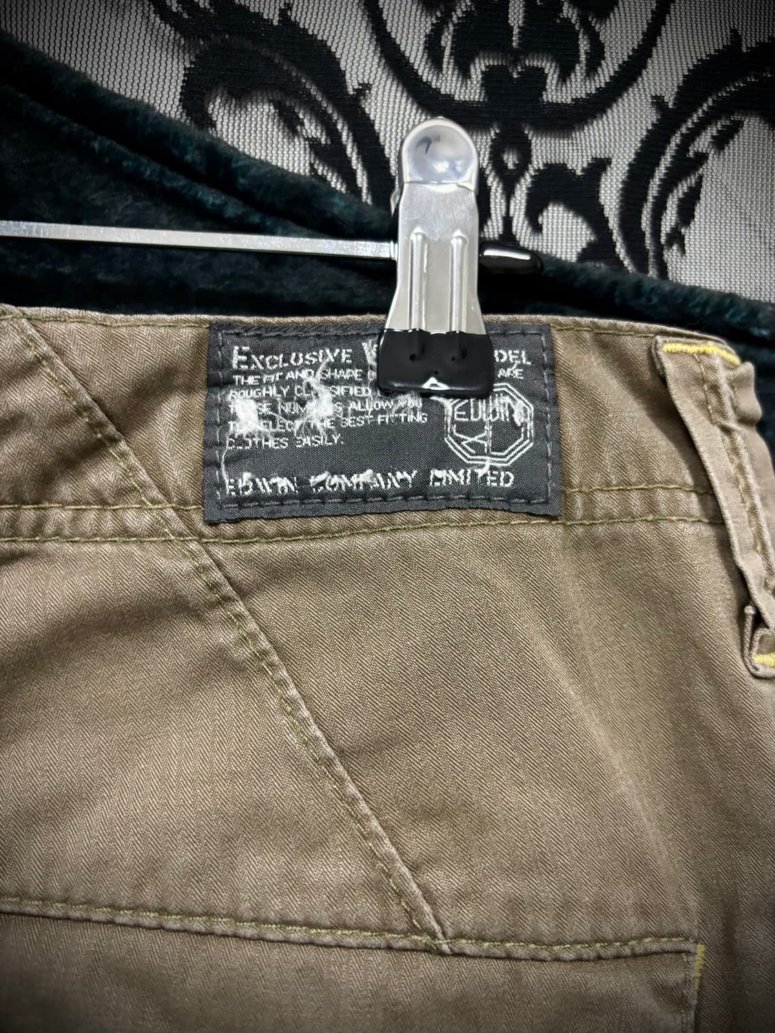 Edwin 카고 팬츠 상품이미지4