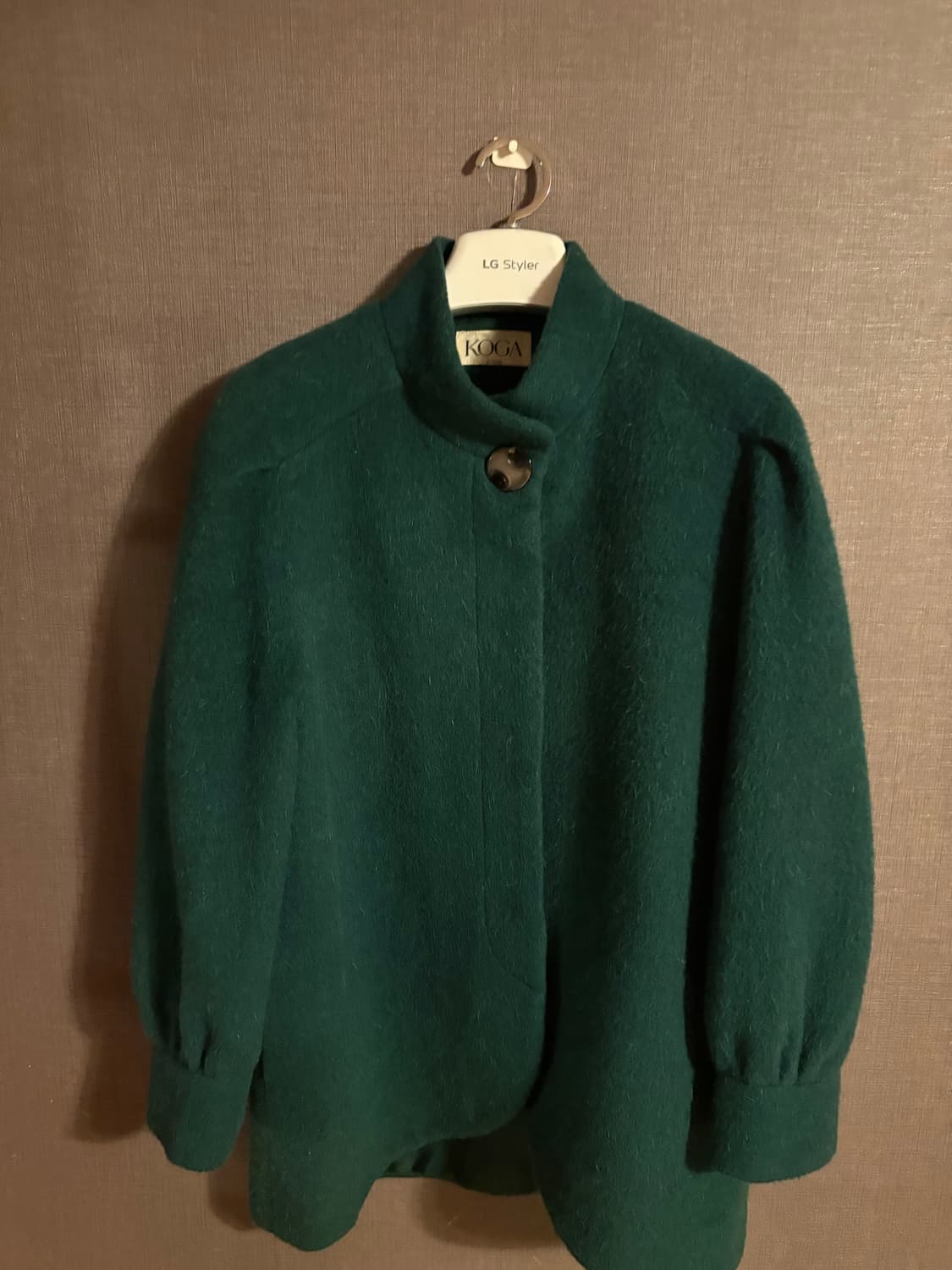 KOGA 그린 모직코트 JAPAN 상품이미지1