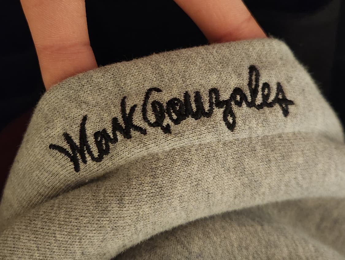 마크곤잘레스 로고 후드티 그레이 M 상품이미지4