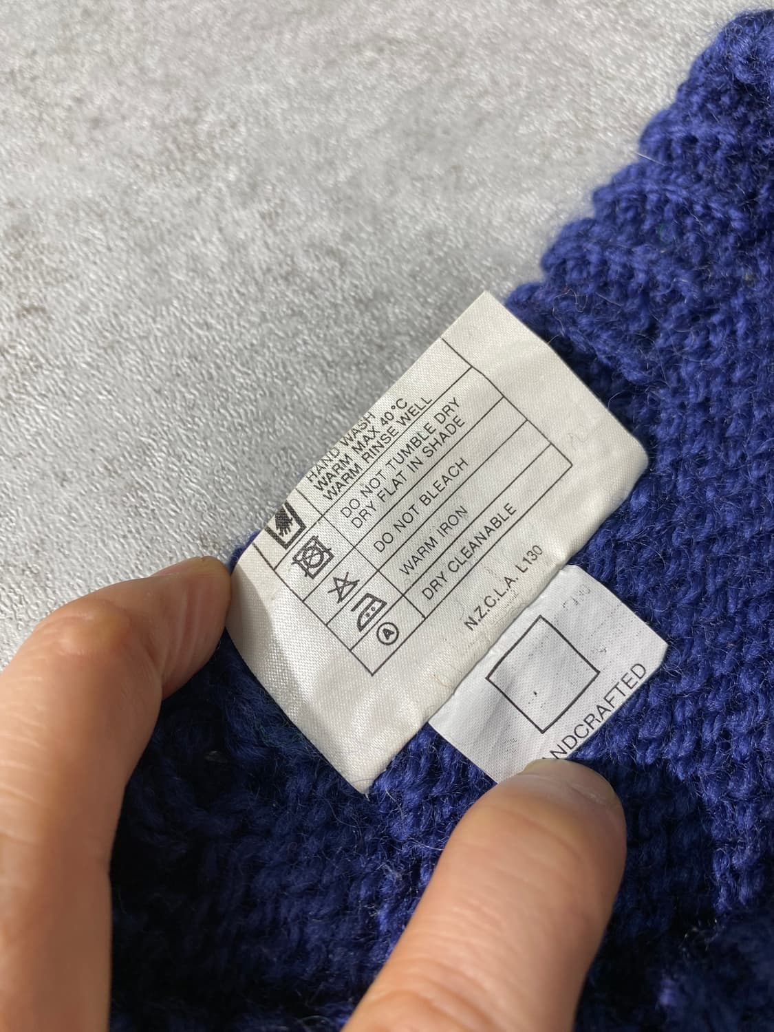 [M] 80s 오스트레일리아 빈티지  퓨어울 코알라 니트 상품이미지7