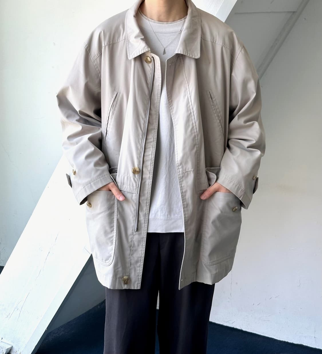 High count poly mil mid parka 상품이미지8