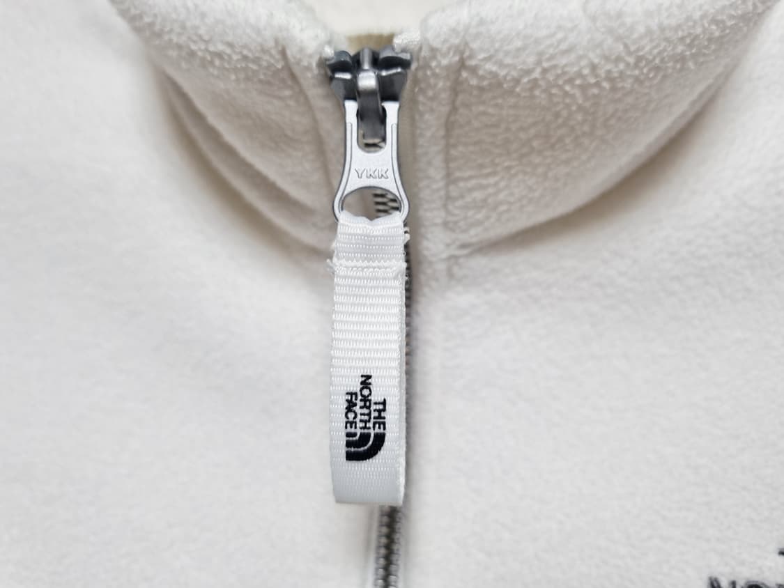 여성 2021 노스페이스 정가11만 화이트라벨 크림퓨리 플리스 집업 자켓 상품이미지5