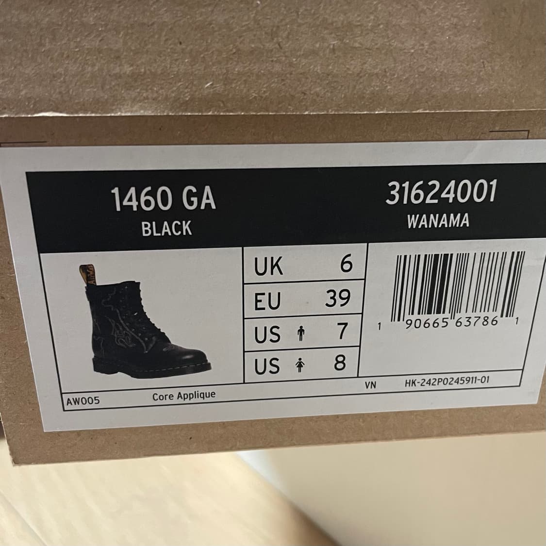 닥터마틴 1460GA uk6 (250) 상품이미지3