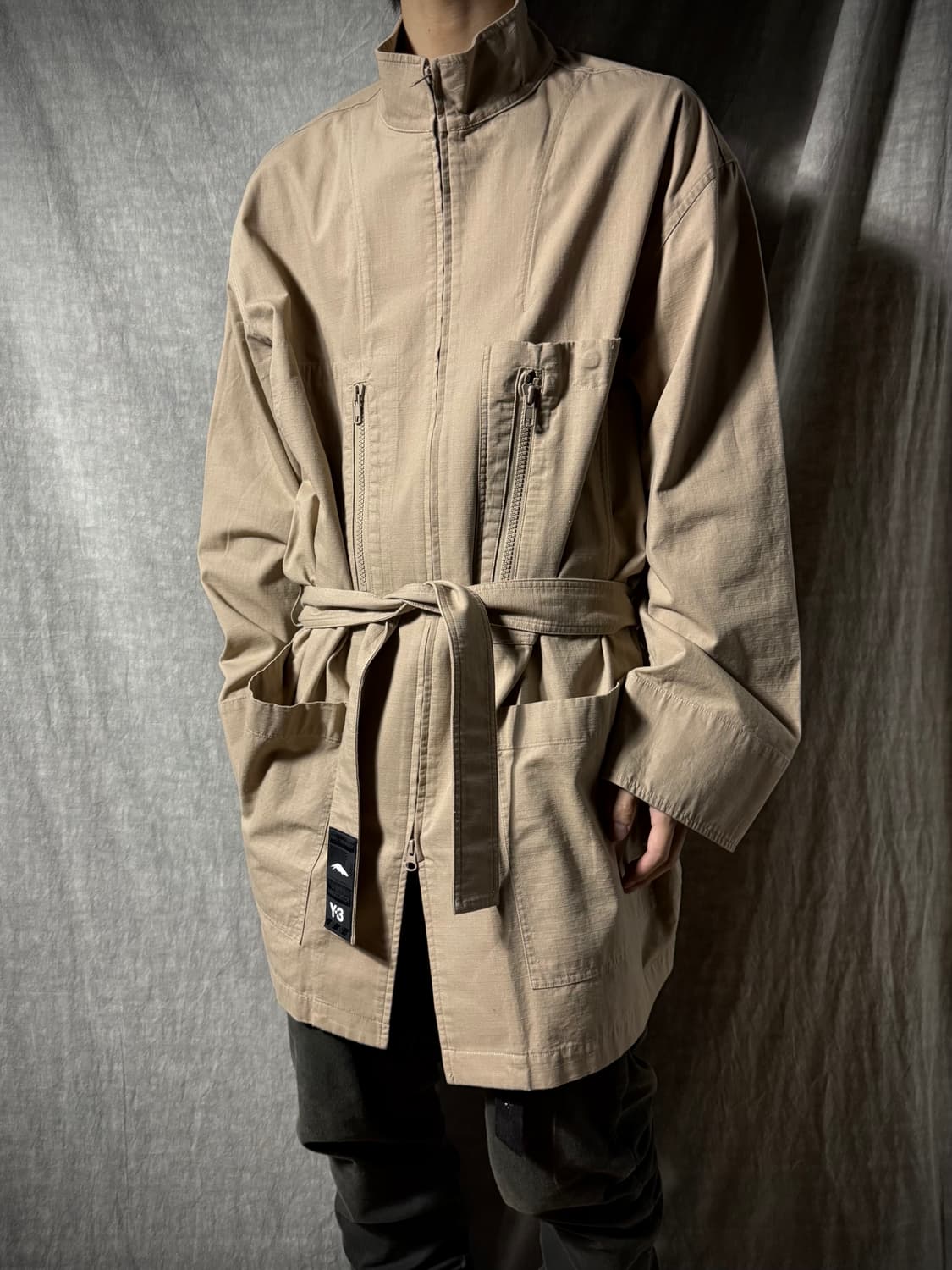 Y-3 Utility Belted Zip-Up Jacket / Coat  상품이미지1