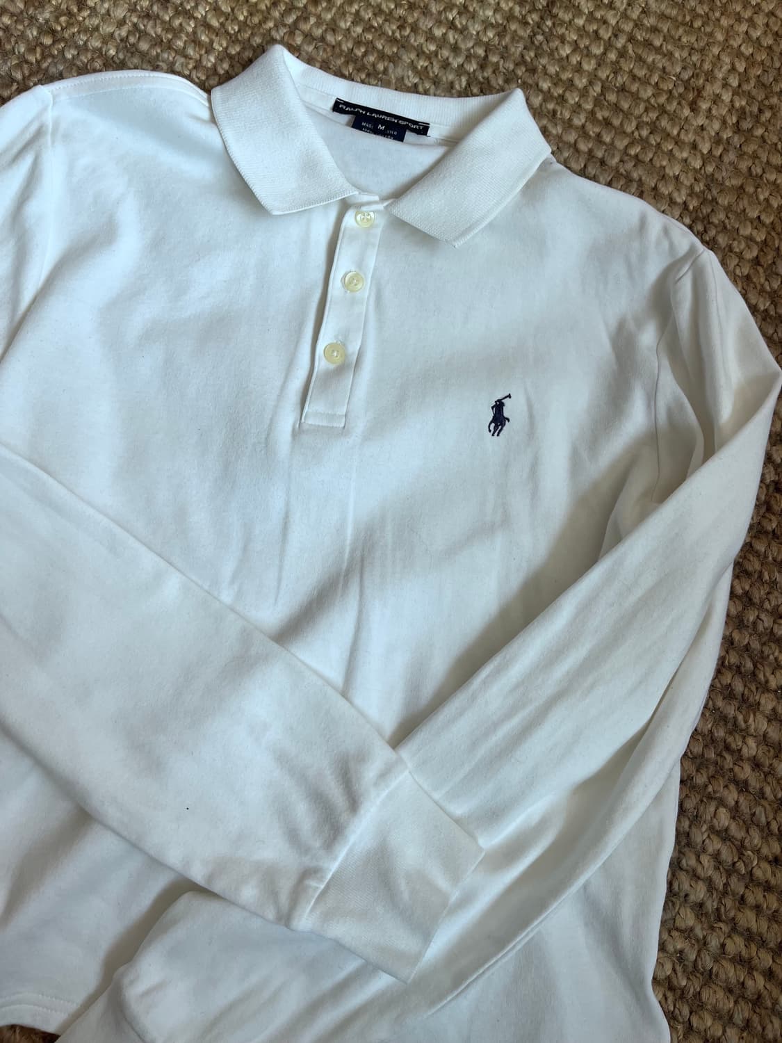 랄프로렌스포츠 여성 긴팔카라PK티셔츠 M사이즈 상품이미지7