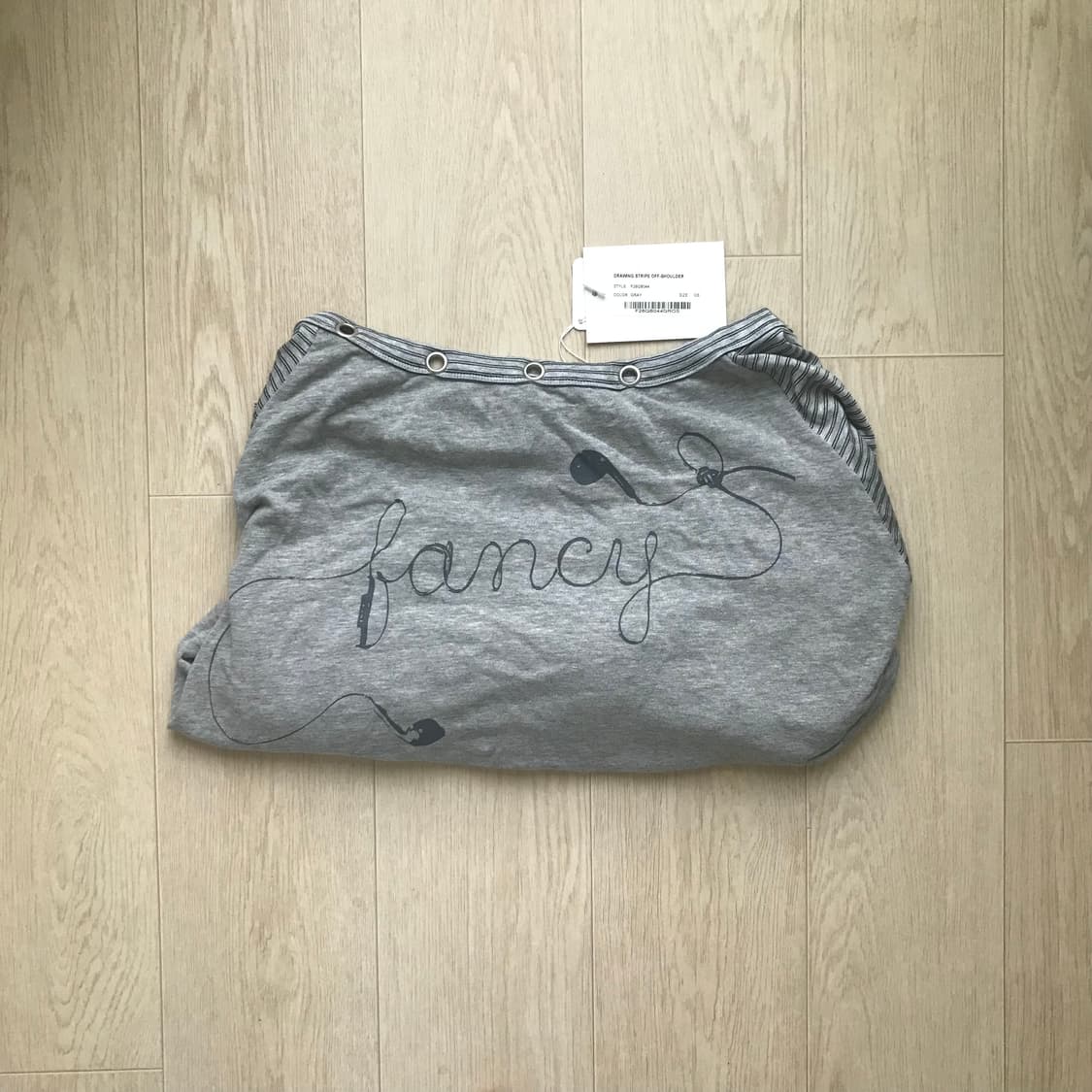 fancyclub 스프라이트 오프숄더 롱슬리브 상품이미지2