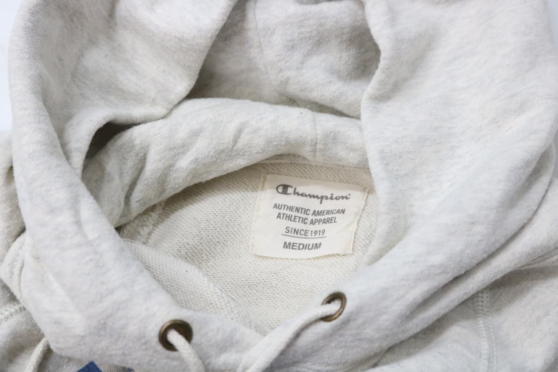 챔피온 빈티지 벨빌 웨스트 아치형 로고 후드 티셔츠 (M) 상품이미지6