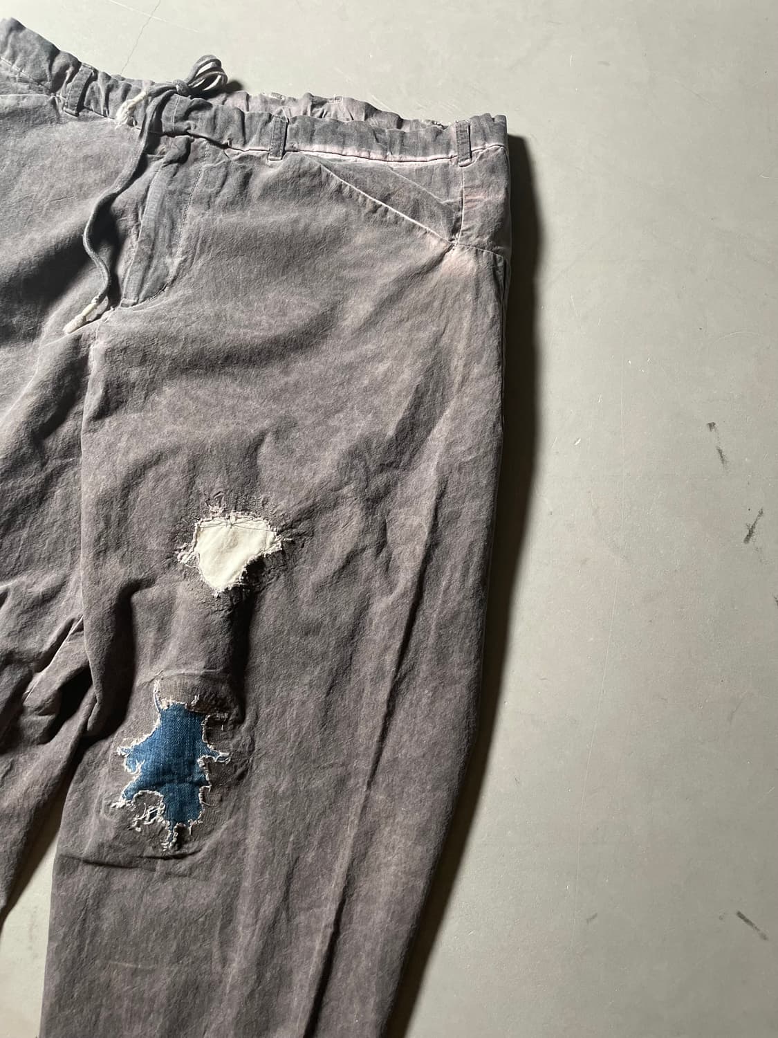 H•d **다이닝 블렌드 패치 워크 팬츠 상품이미지2