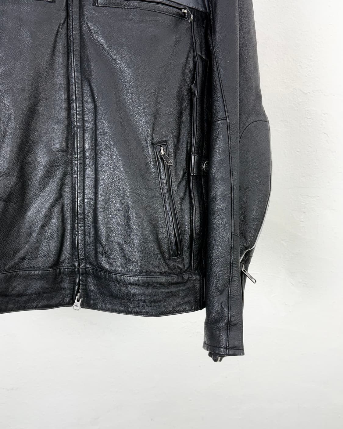 할리 데이비슨 보를웨이 벤틸레이션 카우 하이드 라이더 자켓 상품이미지5