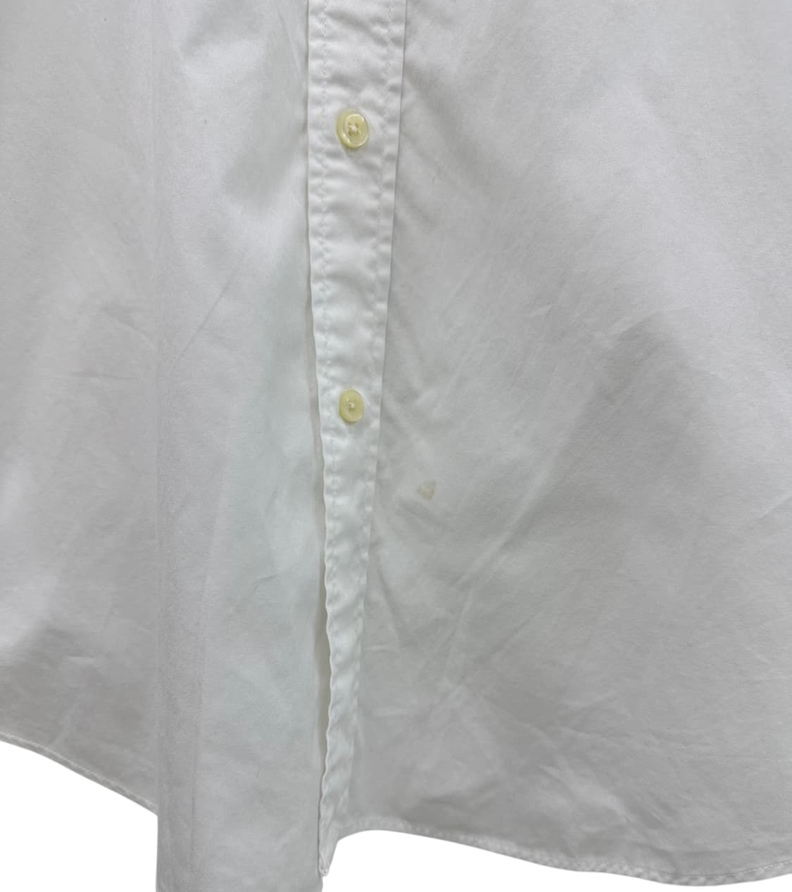 폴로 옥스포드 셔츠 화이트 (XL~2XL) 상품이미지4