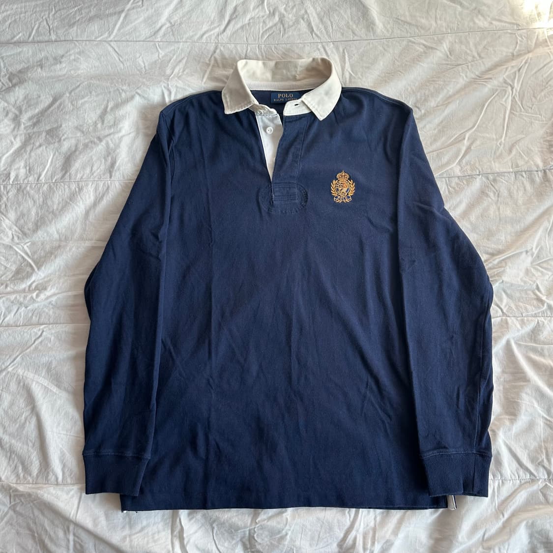 폴로 랄프로렌 네이비 럭비티 상품이미지1