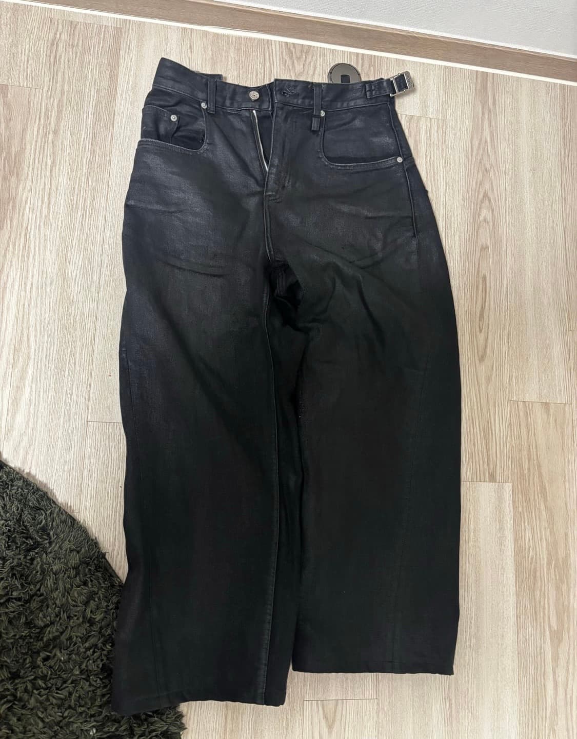 yiyae 이예 코팅 팬츠 s 상품이미지5