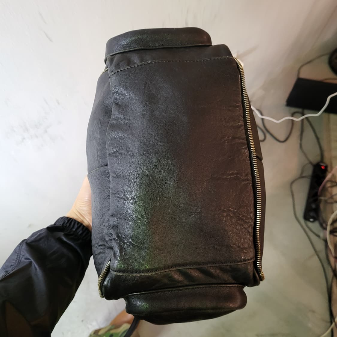 핀 에스코 올 레더 숄더&크로스백 상품이미지8