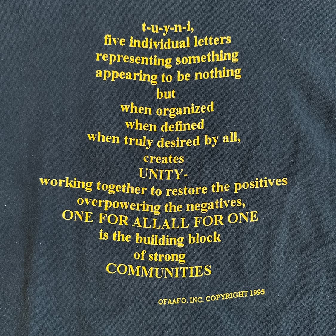 90’s Hanes usa made J.Logan 1/2 tee 상품이미지5