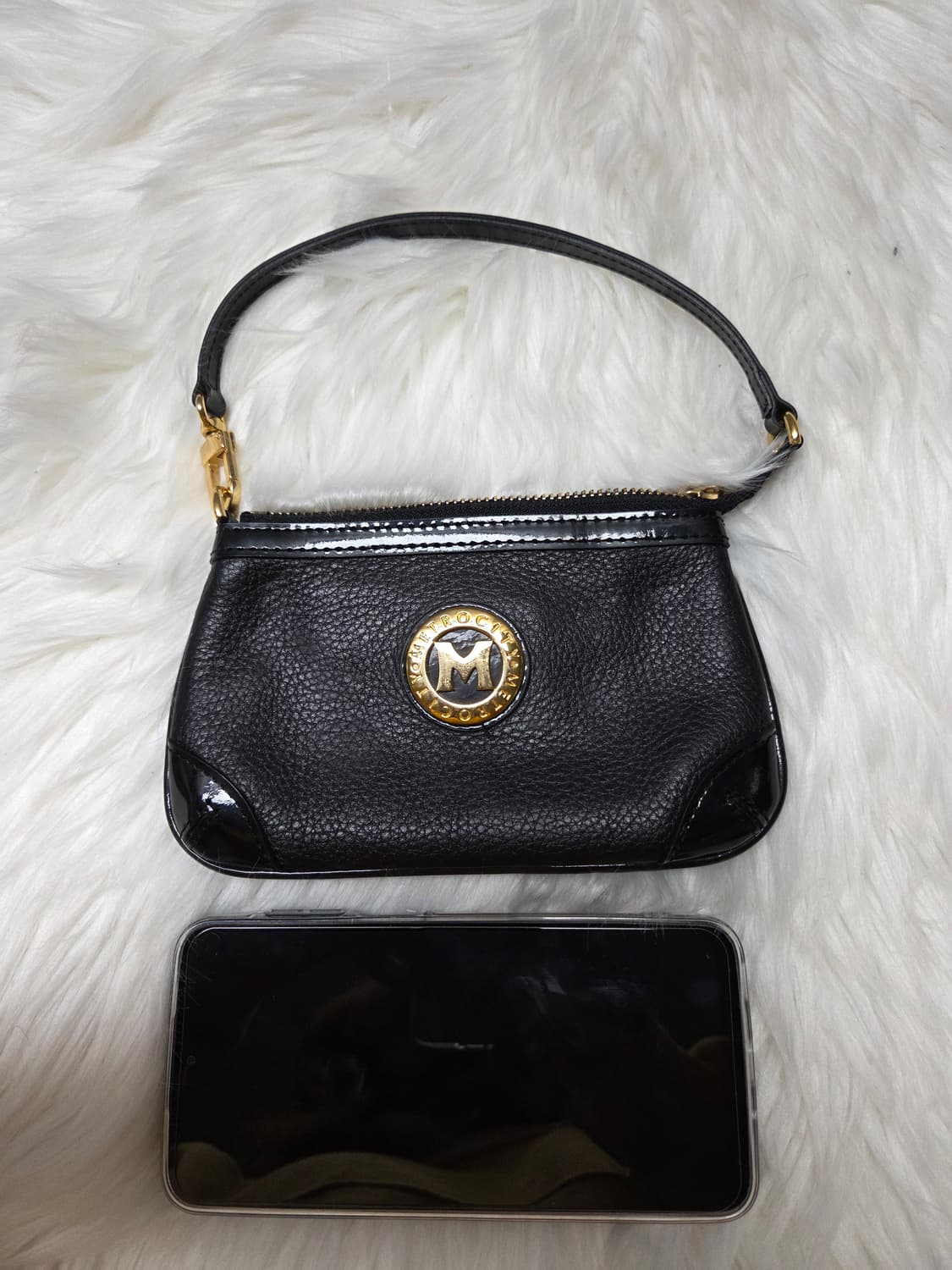 메트로시티 블랙 미니 핸드백 #최상급 상품이미지5