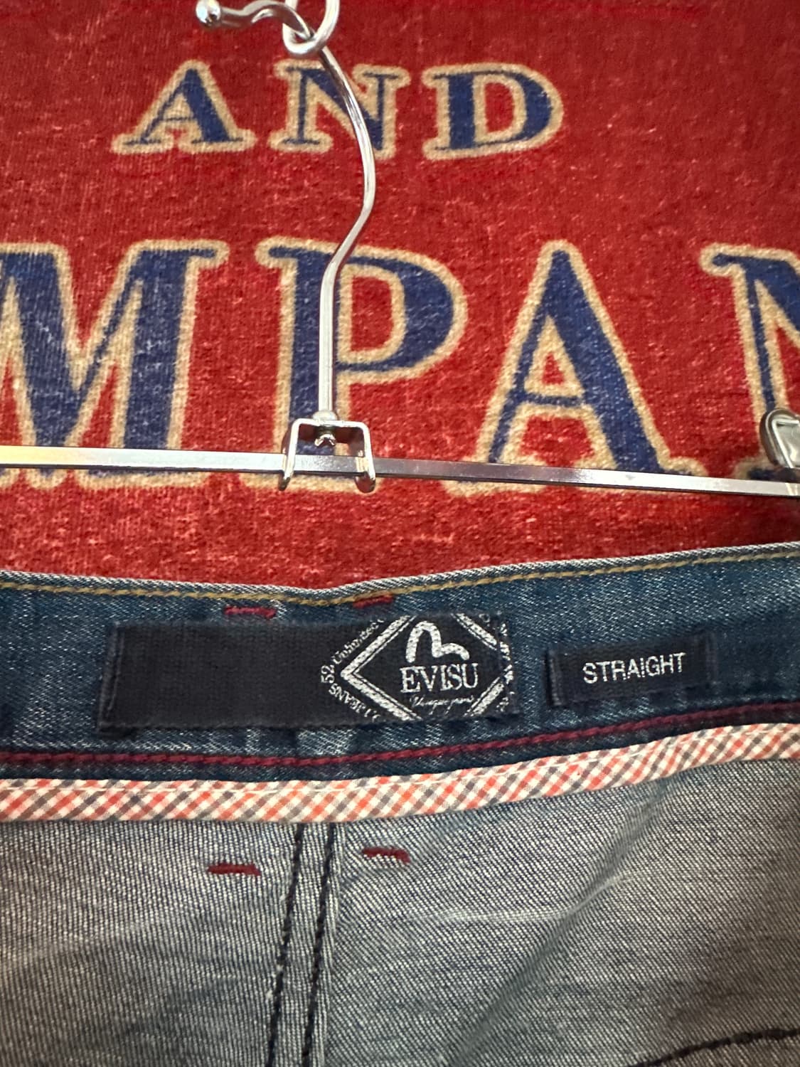 Evisu Straight Pants / W36 상품이미지6