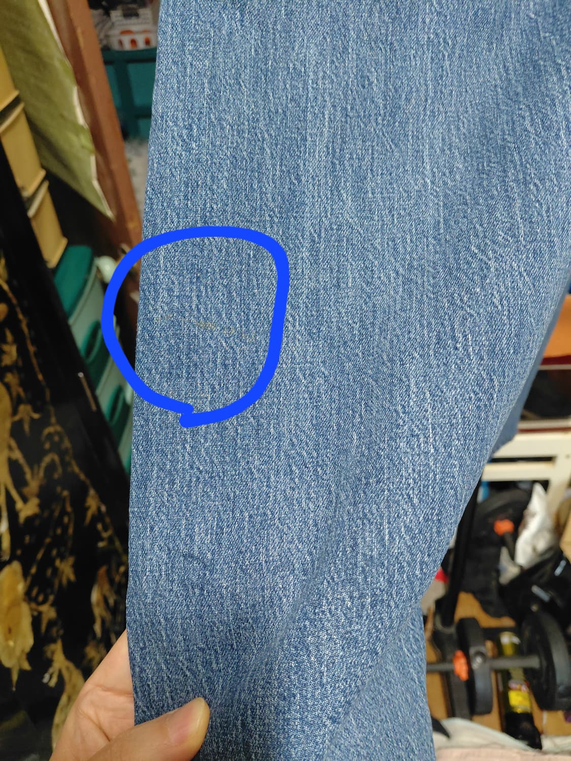 [리바이스505]레귤러핏 데님 청바지 32사이즈  상품이미지10