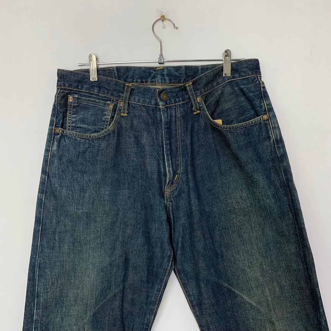 에드윈 빈티지 워싱 데님 팬츠 청바지 33-34인치 y2k 상품이미지2