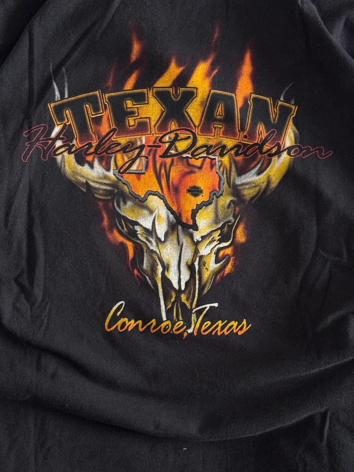 [XL] 90s-00s 빈티지 할리데이비슨 실드 로고 티셔츠 상품이미지4