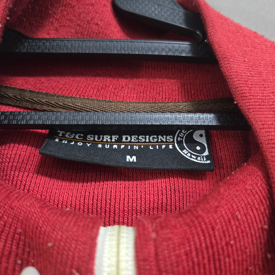 T&C SURF DESIGNS 집업 자켓 빨강색 상품이미지3