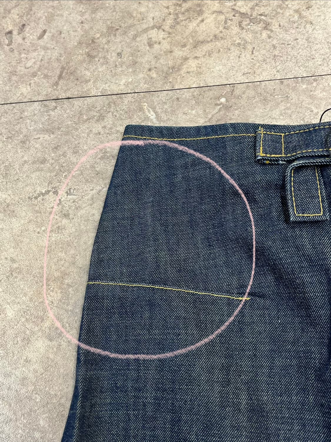 리바이스 엔지니어 데님 롱 스커트 S #csz3827 상품이미지8