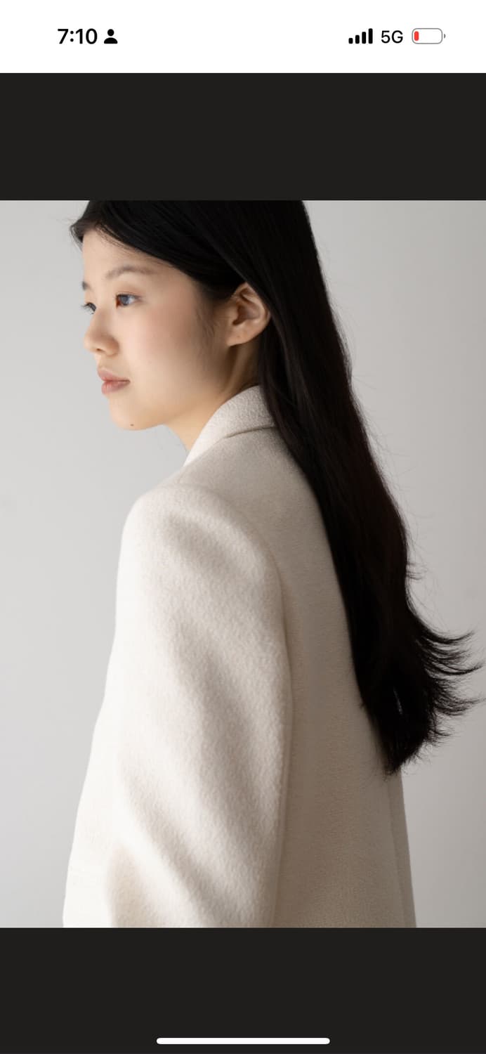 Letter 트위드 자켓 상품이미지3