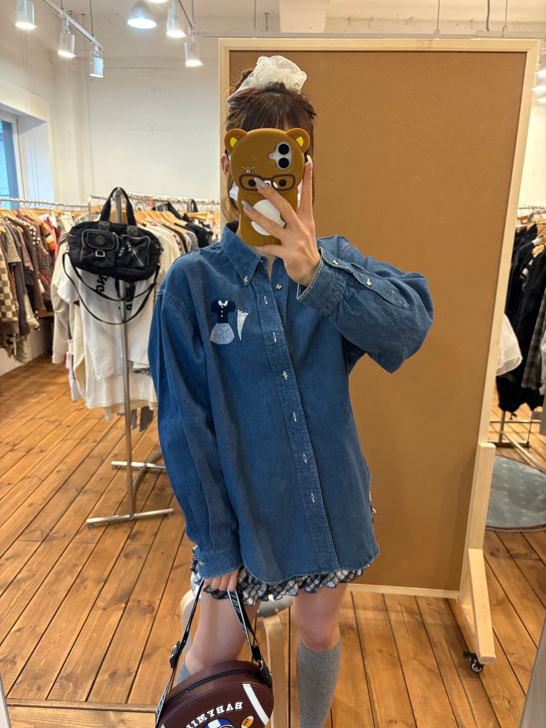 아베크롬비 패치 셔츠 상품이미지2