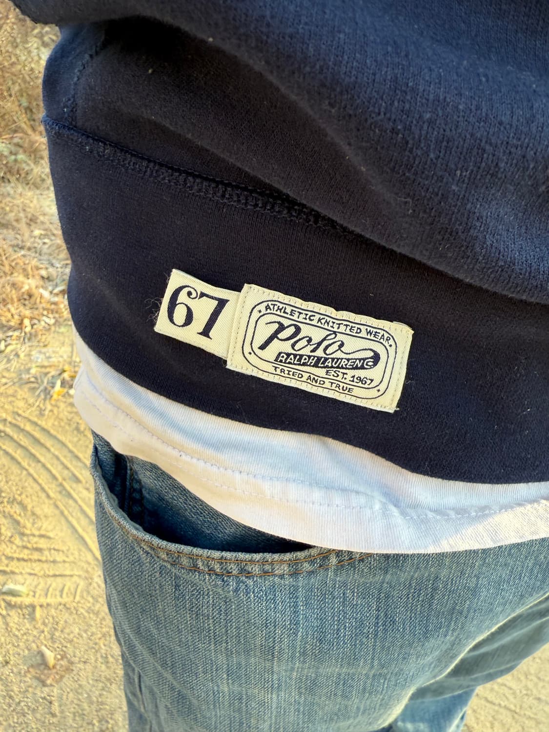 Polo Ralph Lauren ‘POLO’ 폴로 아플리케 로고 맨투맨 상품이미지6