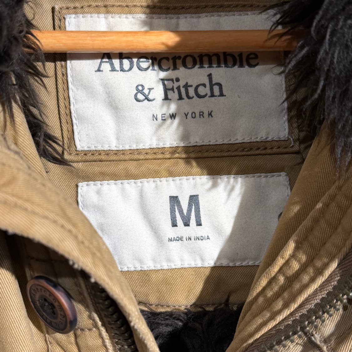 아베크롬비 아디론댁 울프죠 쉐르파 자켓 M 상품이미지3