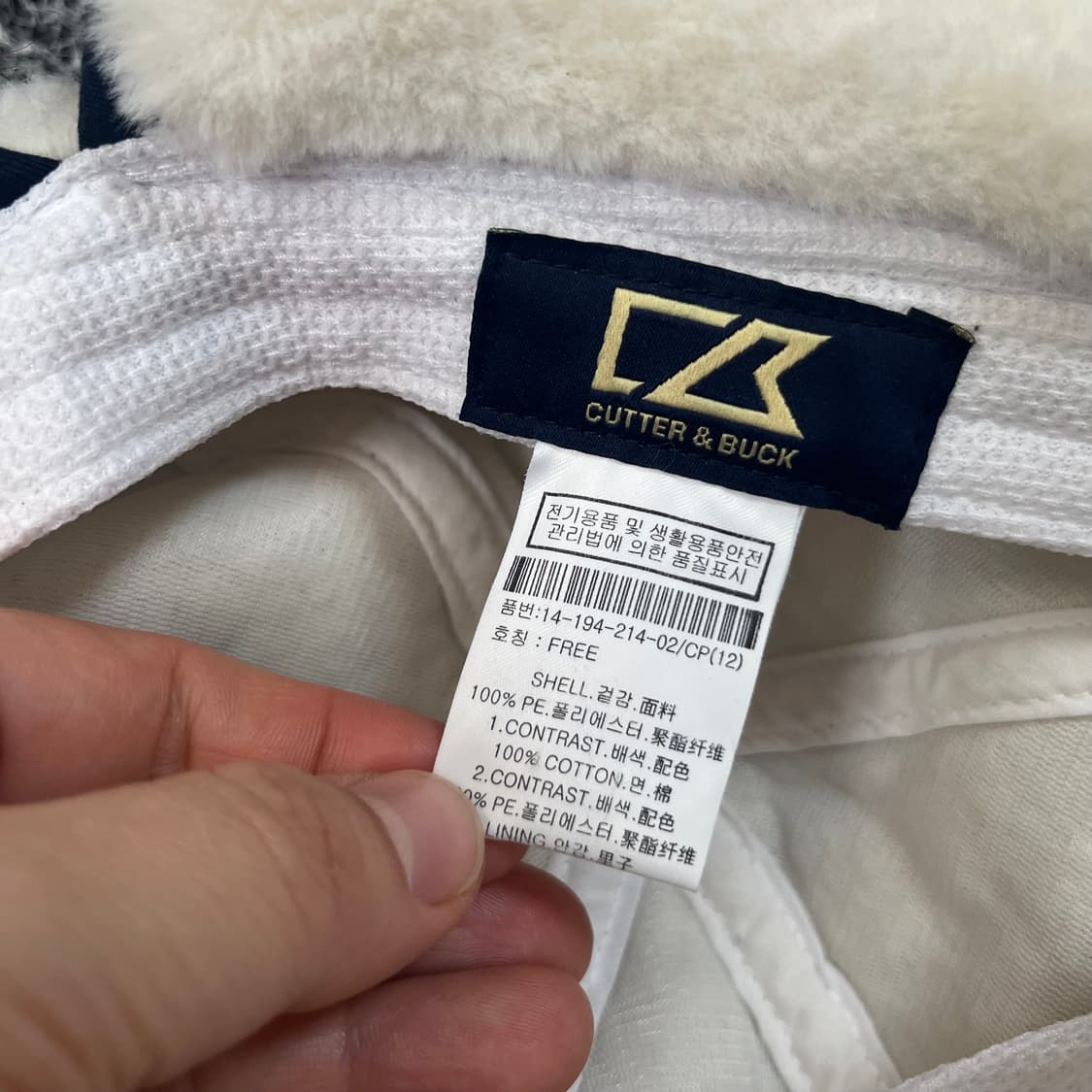 커터앤벅 골프 양털 모자 상품이미지3