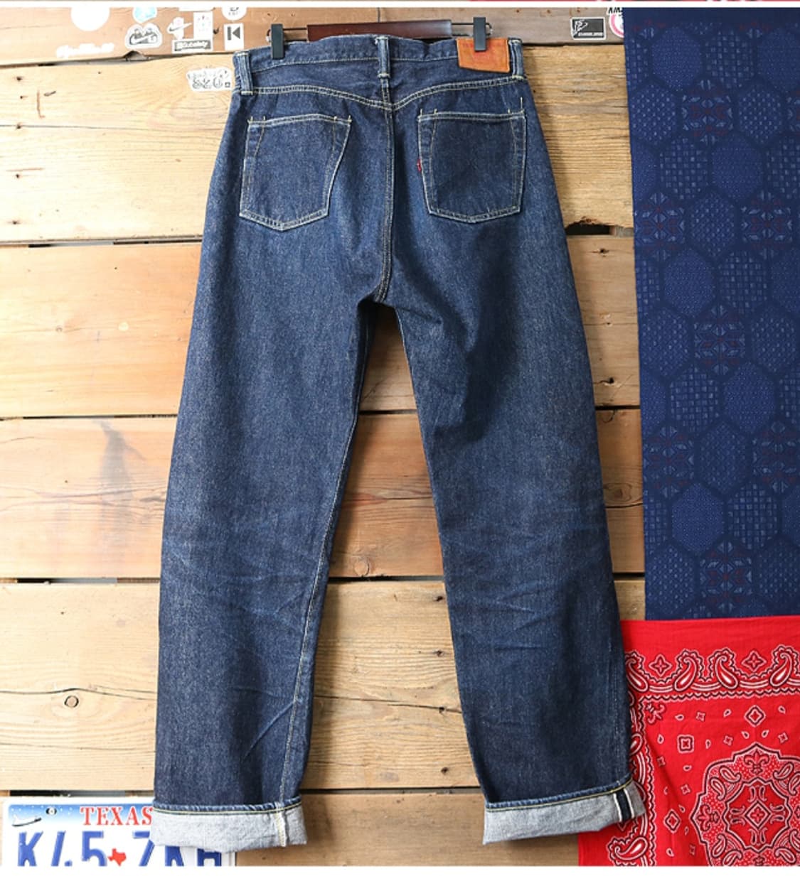 일본판 TCB JEANS 1944년 대전판 복각 셀비지 데님 상품이미지5