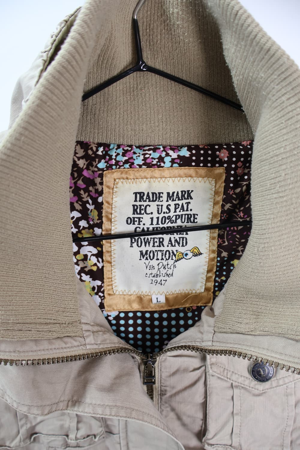 Von Dutch Y2K Belted High-Neck Jacket 상품이미지5